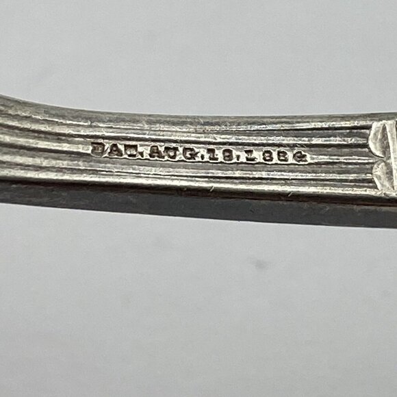 Reed & Barton Silver Plated Tablespoon Serving Spoons Set 2 Italian 1885 8.25” - Picture 8 of 9